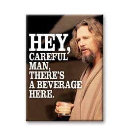 NMR The Big Lebowski - Beverage Flat Magnet