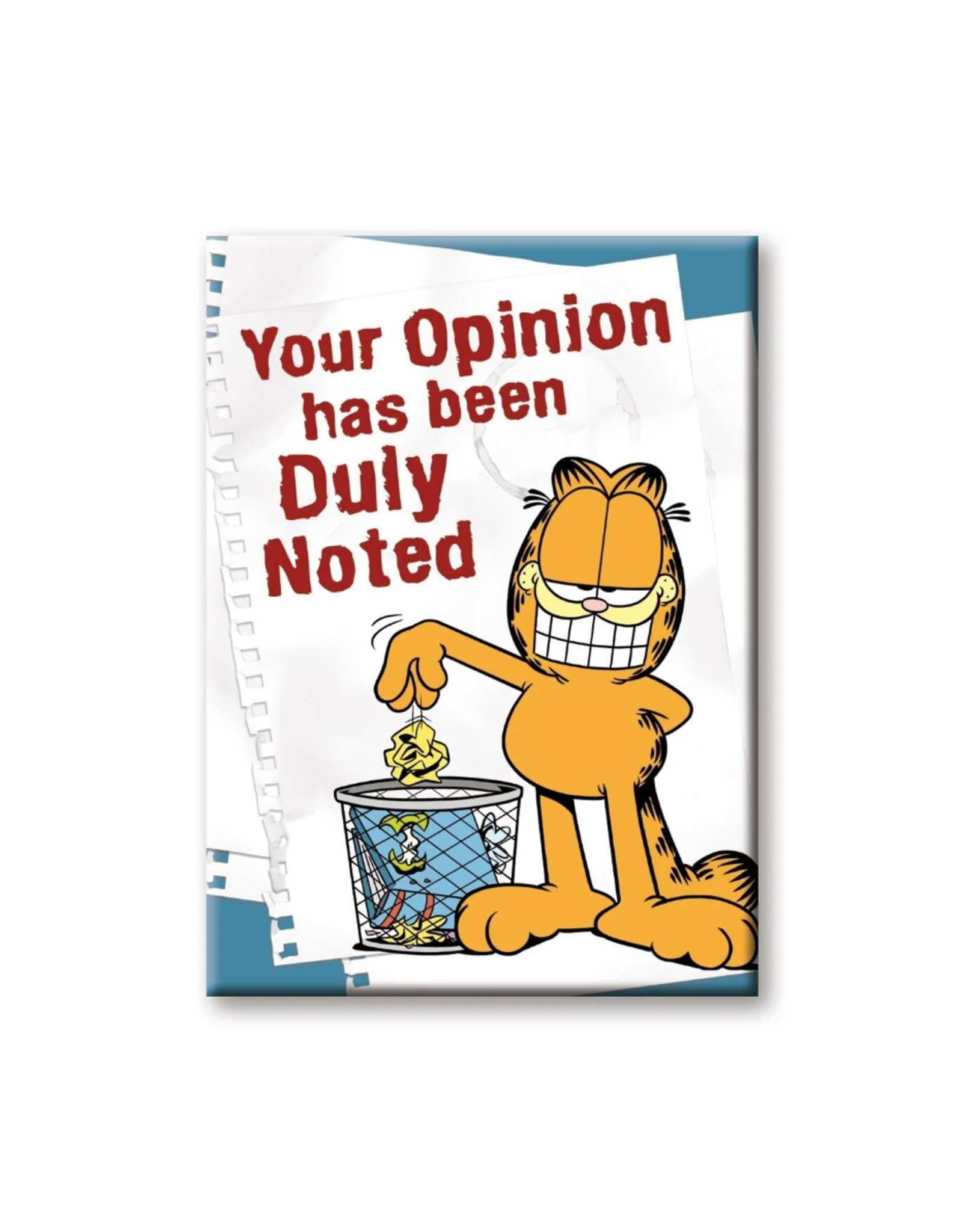 NMR Garfield Opinion Flat Magnet