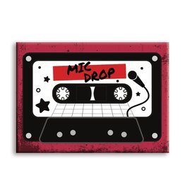 NMR K-POP – Mic Drop Flat Magnet