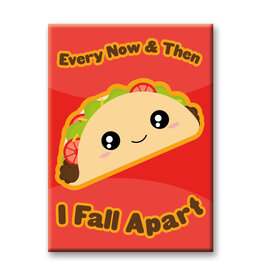 NMR Kawaii Foods Taco Flat Magnet