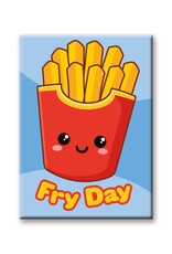 NMR Kawaii Foods – Fries Flat Magnet