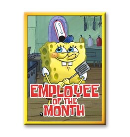 Spongebob - Employee Flat Magnet