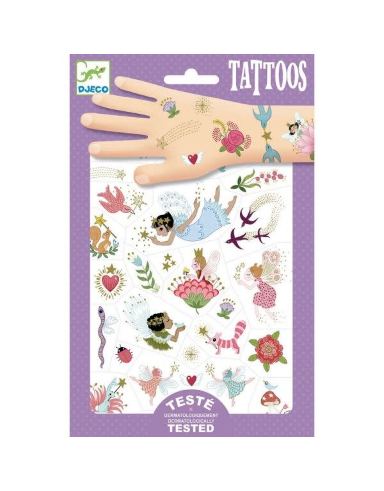Djeco Tattoos - Fairy Friends