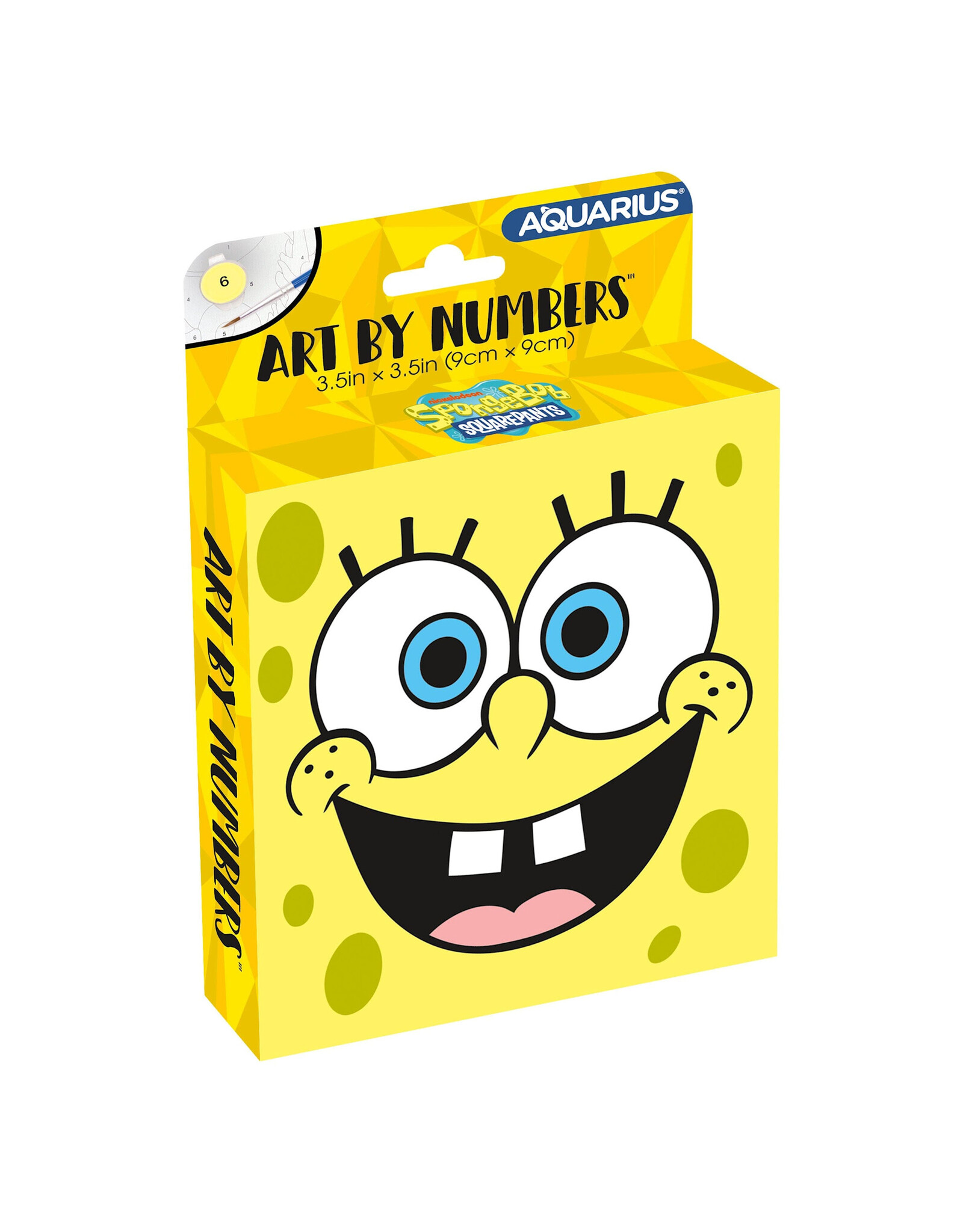 SpongeBob SquarePants Face Micro Art by Numbers