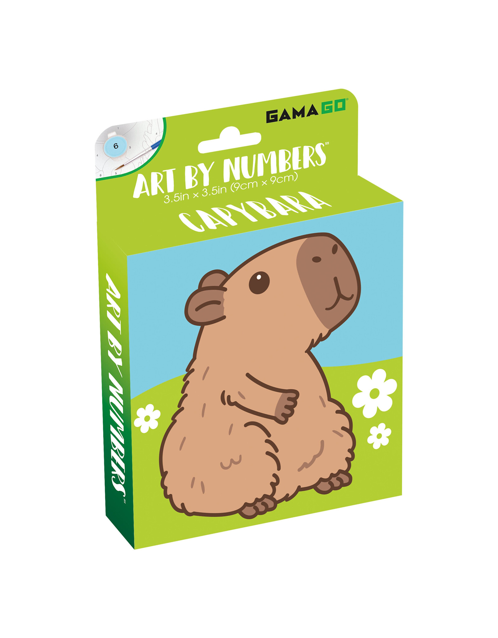 Capybara Micro Art by Numbers