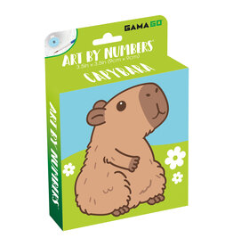 Capybara Micro Art by Numbers