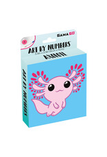 Axolotl Micro Art by Numbers