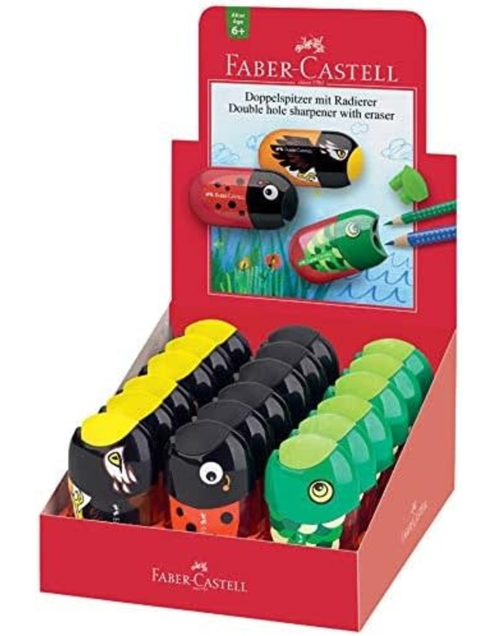 Faber Castell Sharpener Assorted