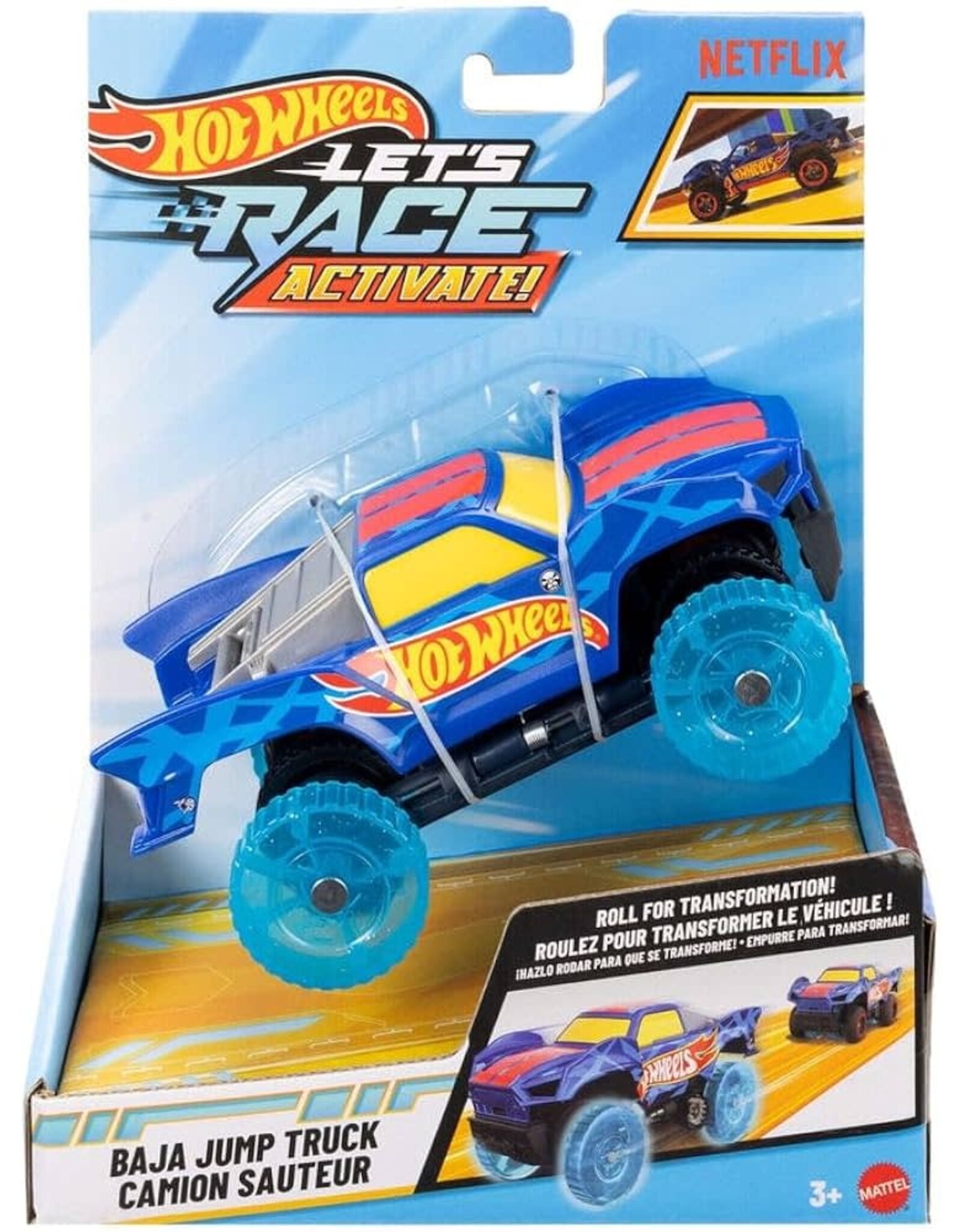 Mattel Hot Wheels - Let's Race Activate! - Baja Jump Truck