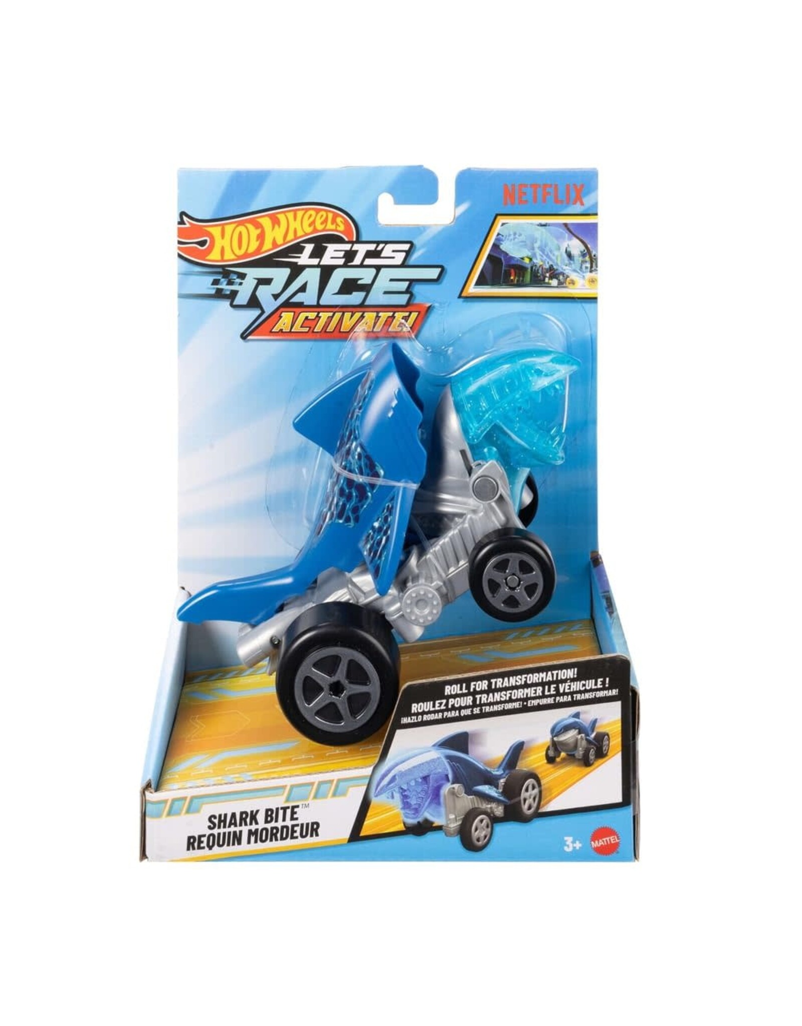 Mattel Hot Wheels - Let's Race Activate! - Shark Bite