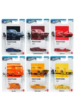 Mattel Hot Wheels Pantone Assorted