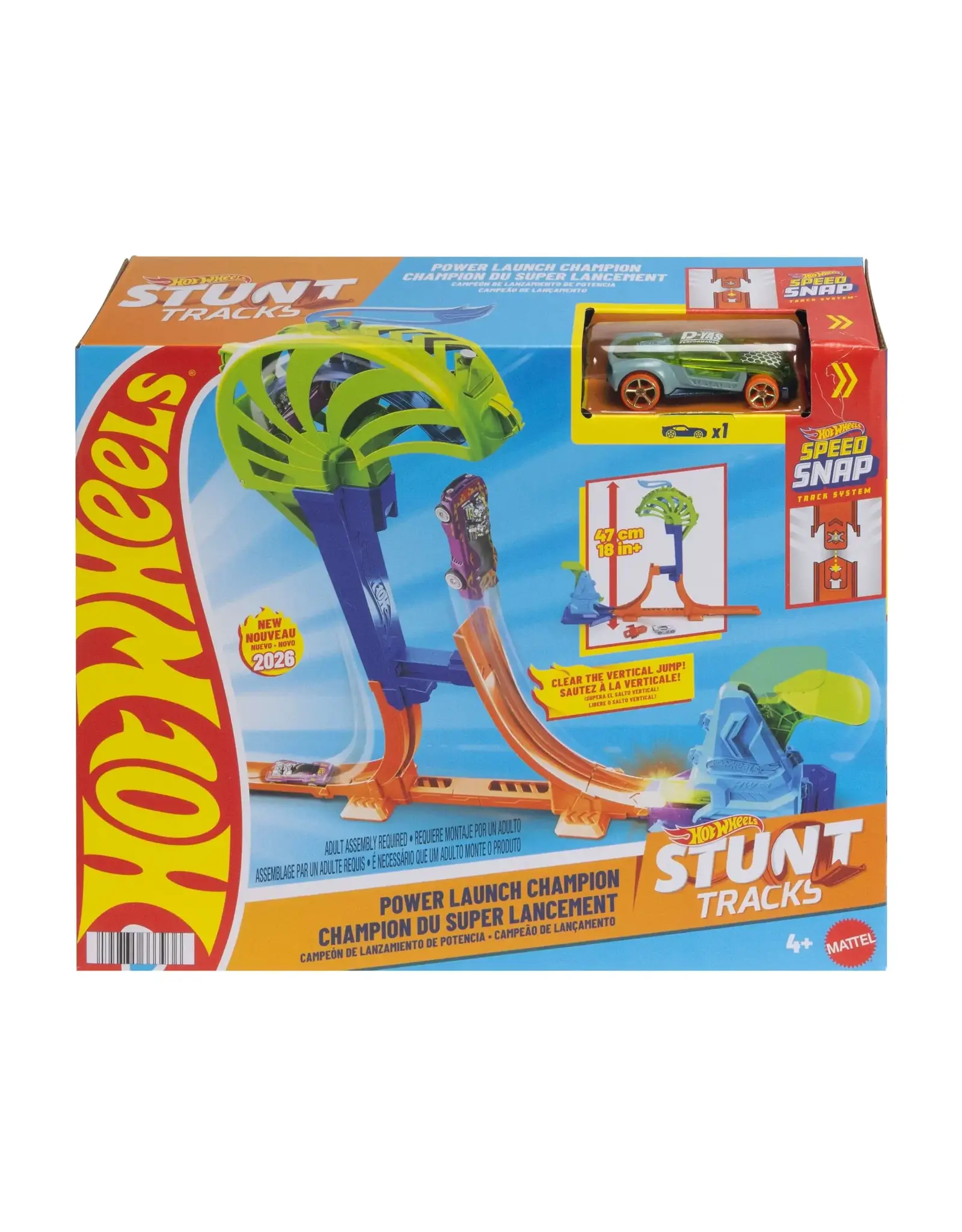 Mattel Hot Wheels Stunt Tracks - Power Launch Champion