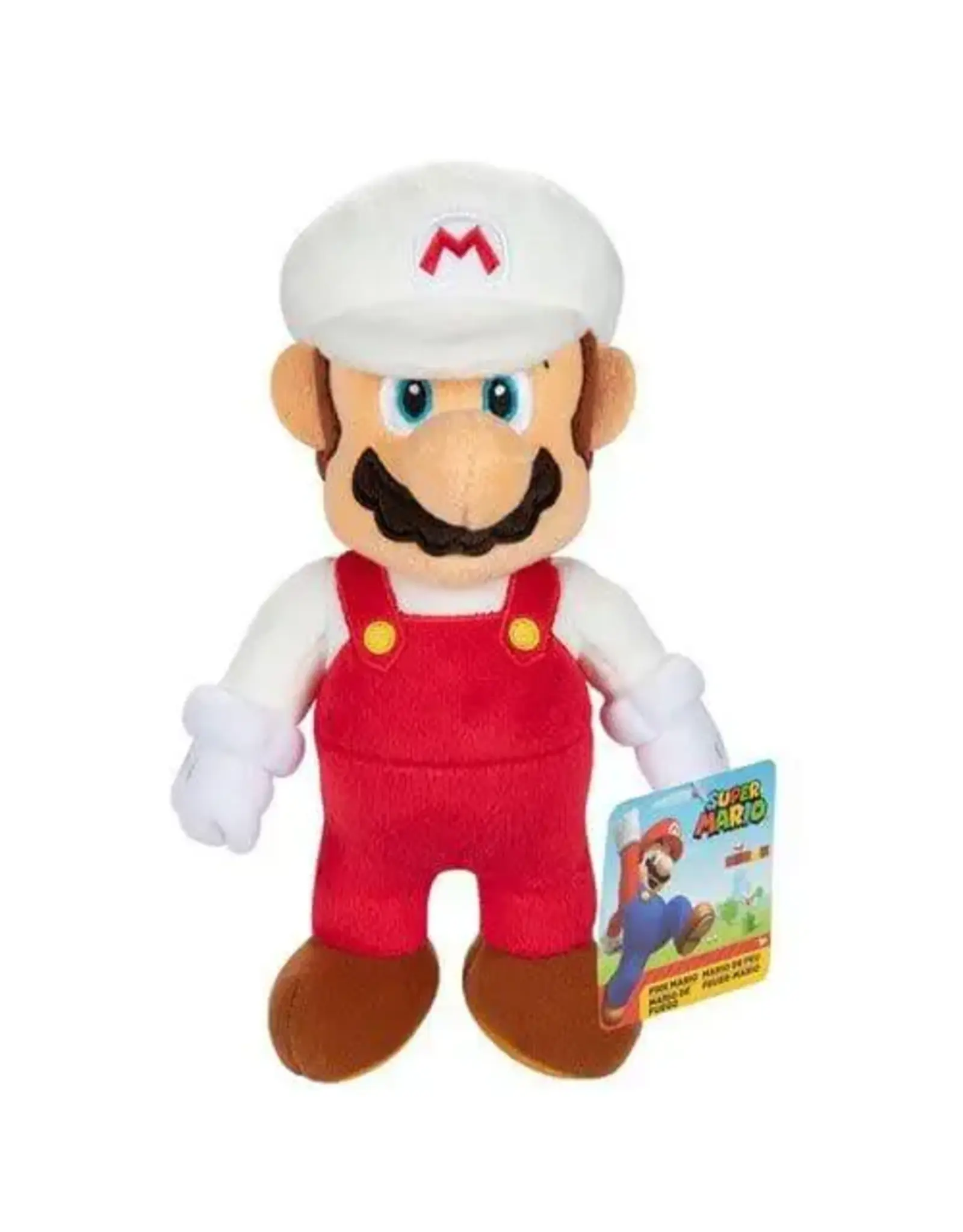 Super Mario 9" Plush - Fire Mario