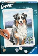 Ravensburger CreArt Paint By Number - Australian Shepherd