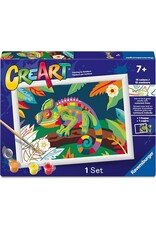 Ravensburger CreArt Paint By Number - Colorful Chameleon