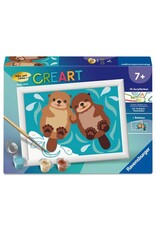 Ravensburger CreArt Paint By Number - Otter Love