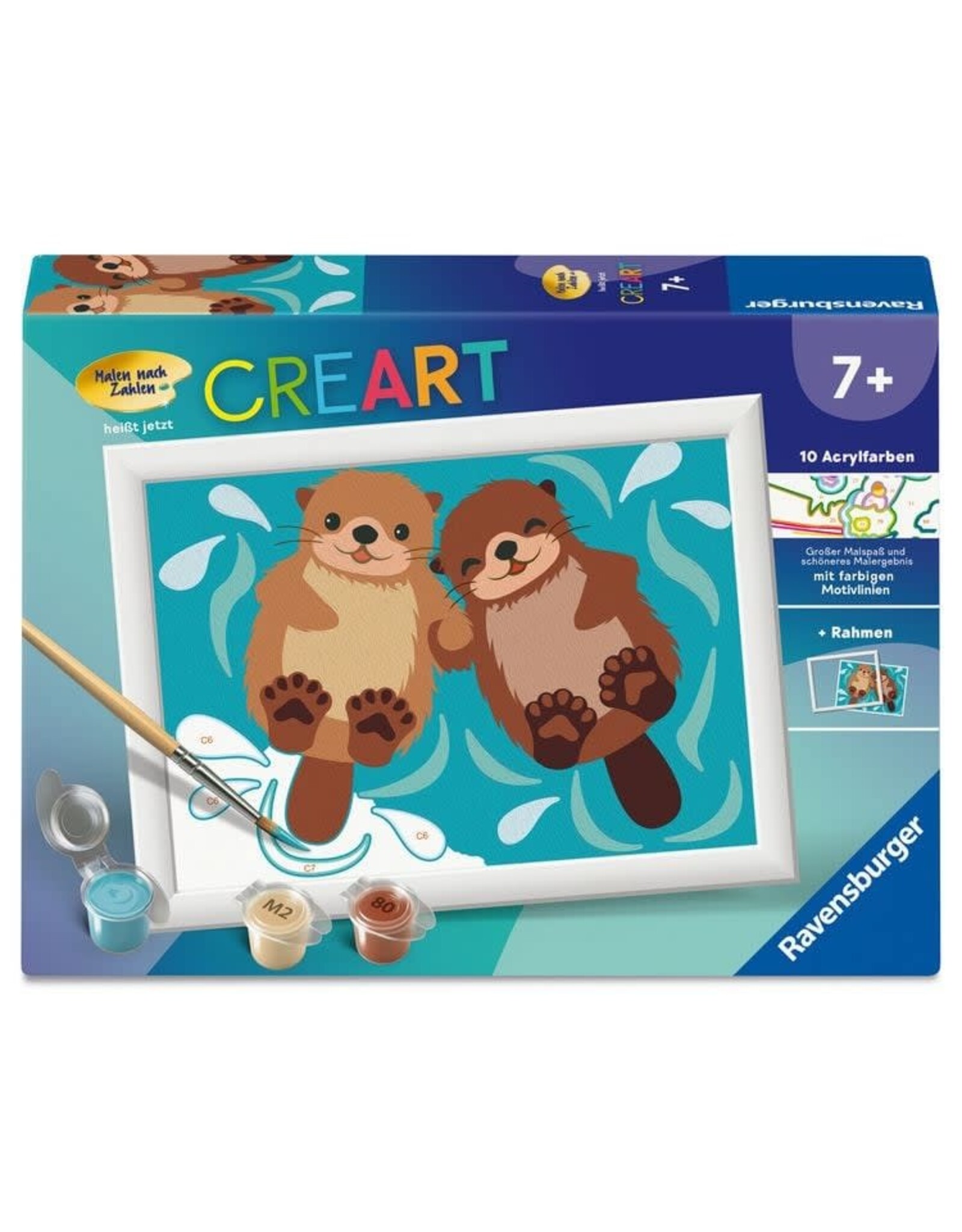 Ravensburger CreArt Paint By Number - Otter Love