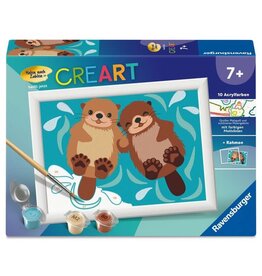 Ravensburger CreArt Paint By Number - Otter Love