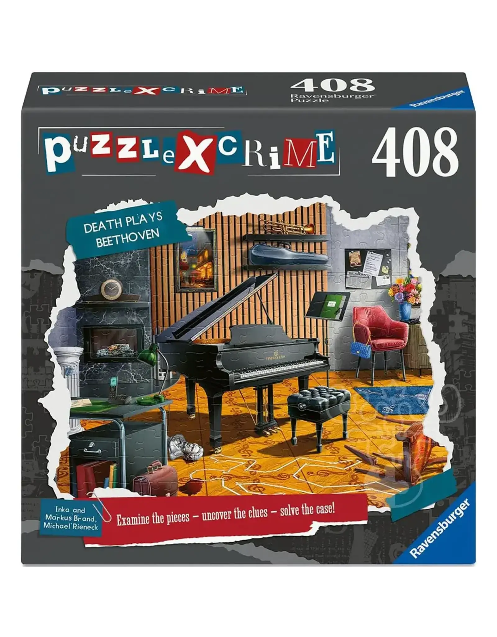 Ravensburger Puzzle X Crime - Death Plays Beethoven 408pc