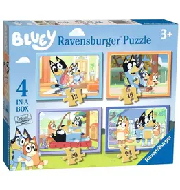 Ravensburger Bluey 4 in a Box - 12/16/20/24 pc