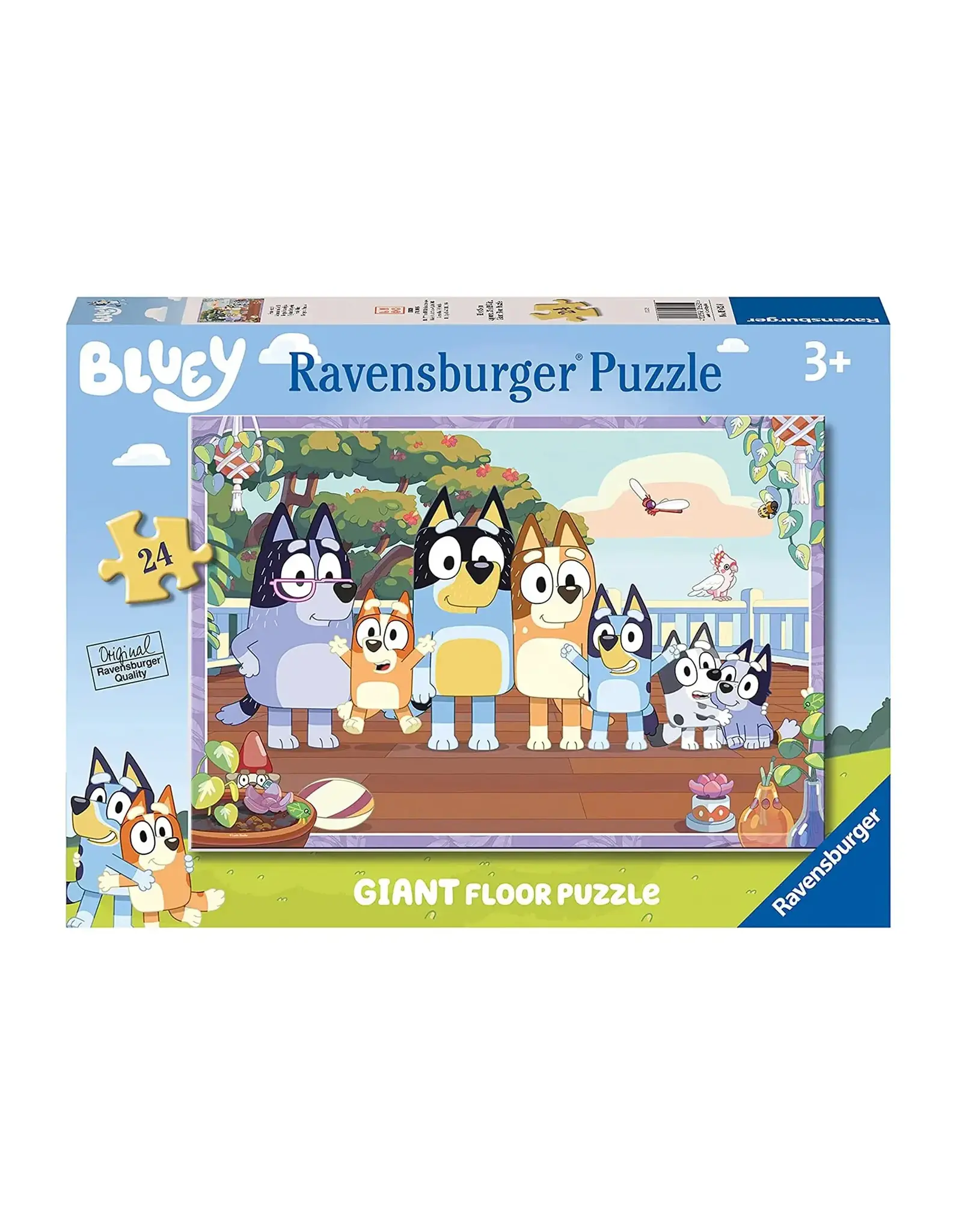 Ravensburger Bluey Family Time Giant Floor Puzzle 24pc
