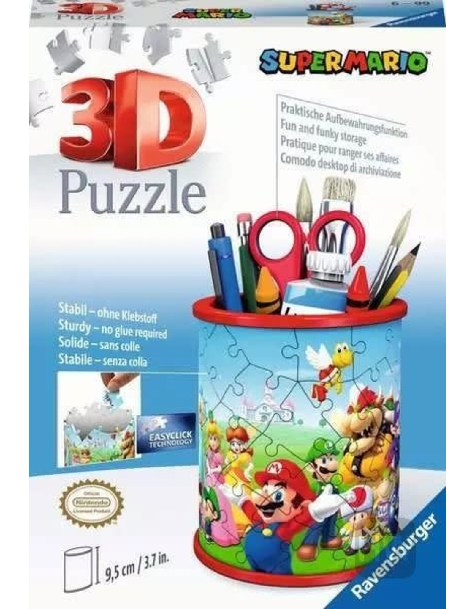 Ravensburger Super Mario Pencil Holder Puzzle 57pc