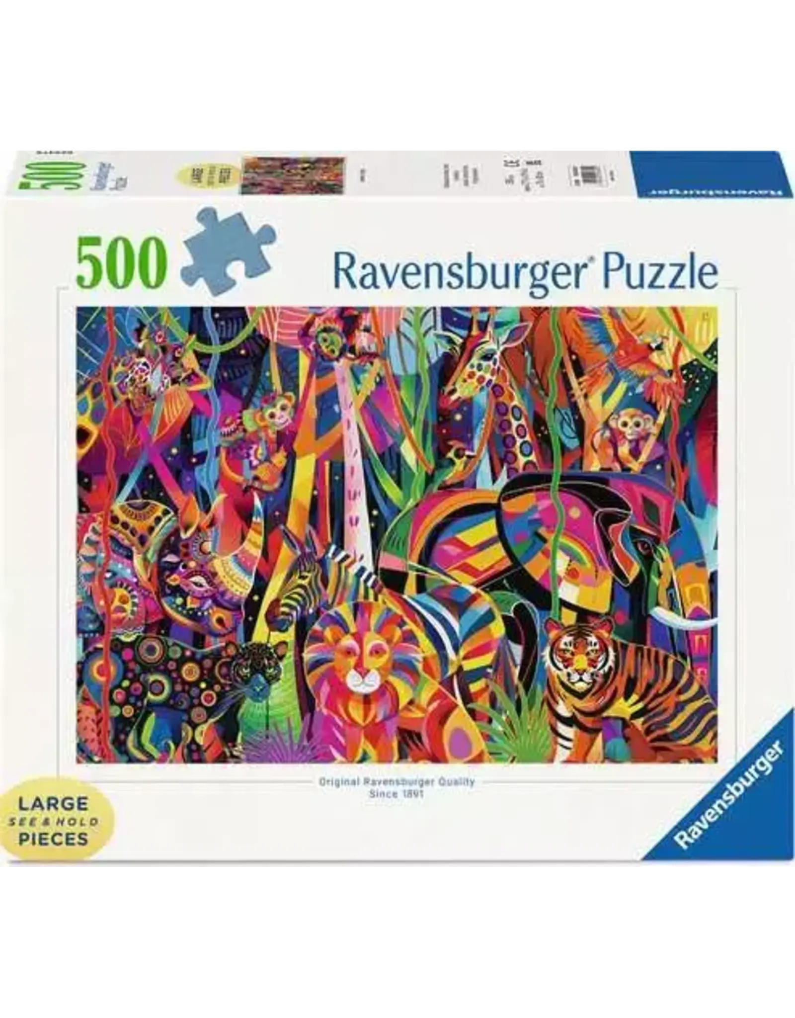 Ravensburger Jeweled Jungle 500pc