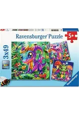 Ravensburger Baby Garden Dragons 3x49pc
