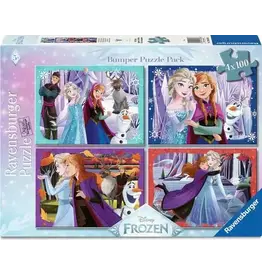 Ravensburger Disney Frozen Magical Spirits 4x100pc