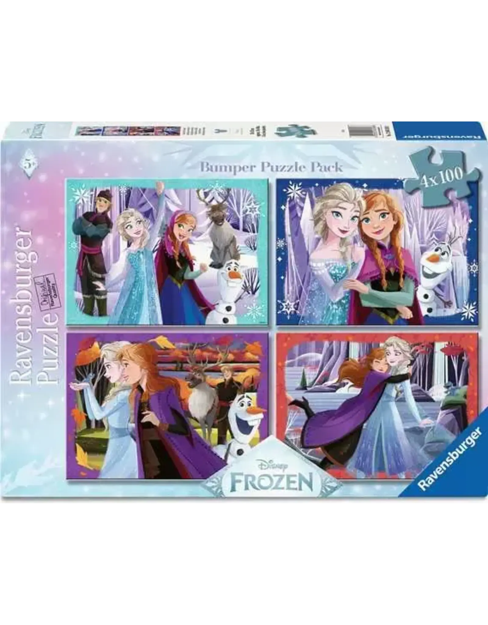 Ravensburger Disney Frozen Magical Spirits 4x100pc