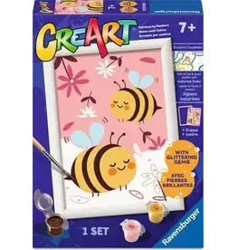 Ravensburger CreArt Paint by Number - Happy Bumblebees