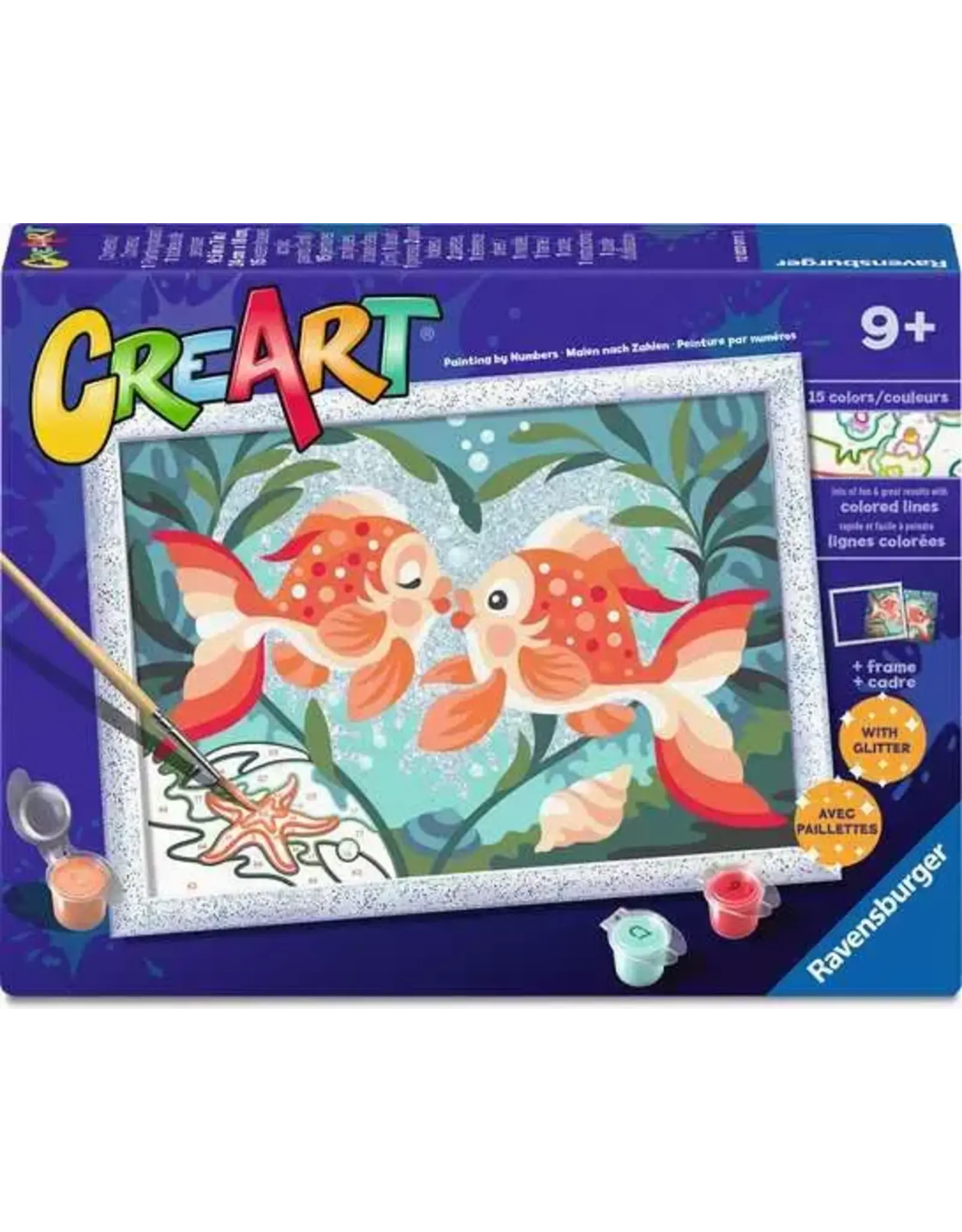 Ravensburger CreArt Paint by Number - Fish in Love