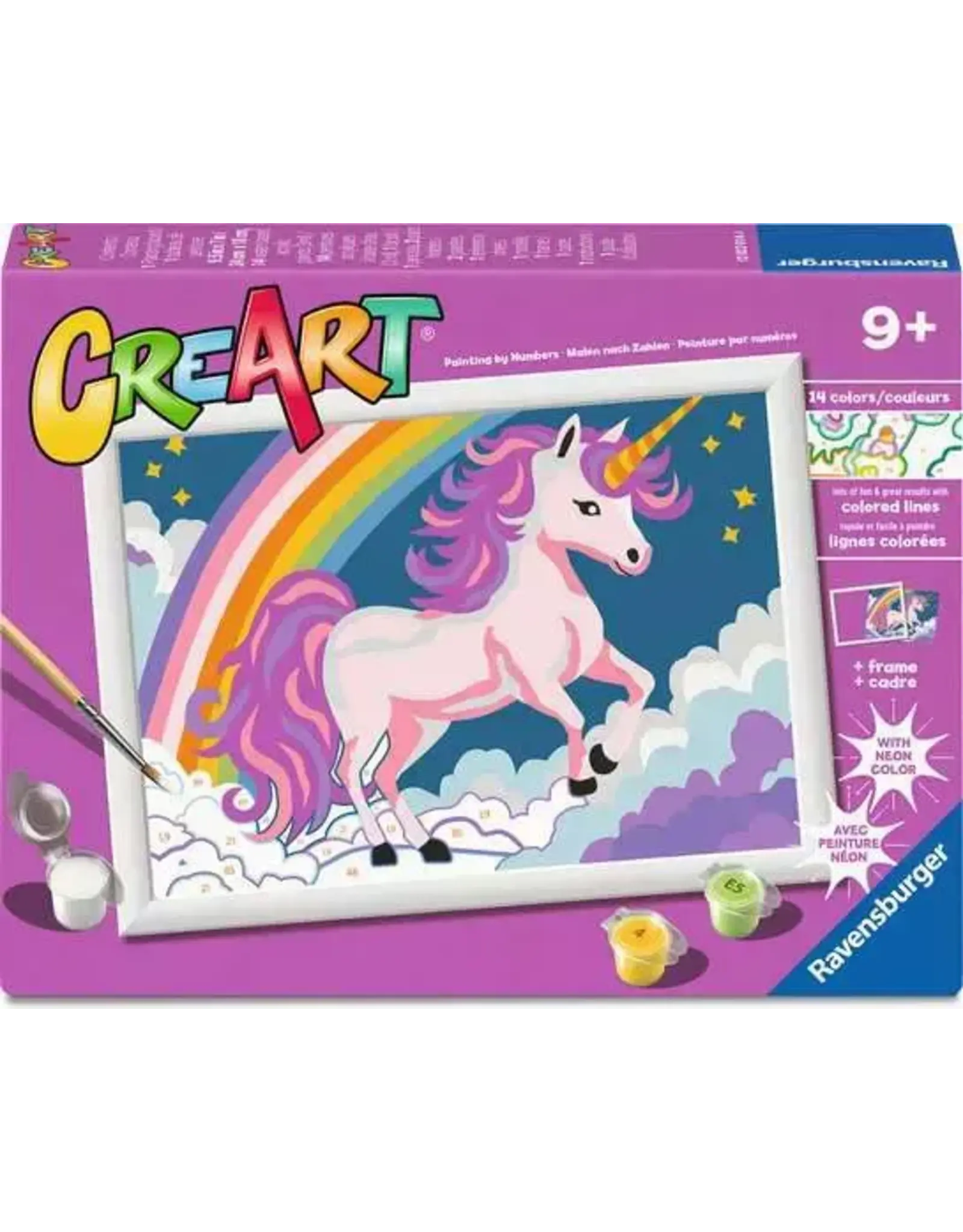 Ravensburger CreArt Paint by Number - Pink Unicorn