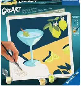 Ravensburger CreArt Paint by Number - Lemon Mocktail