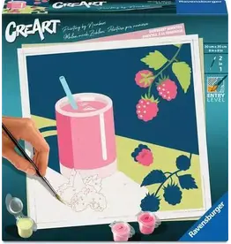 Ravensburger CreArt Paint by Number - Raspberry Mocktail