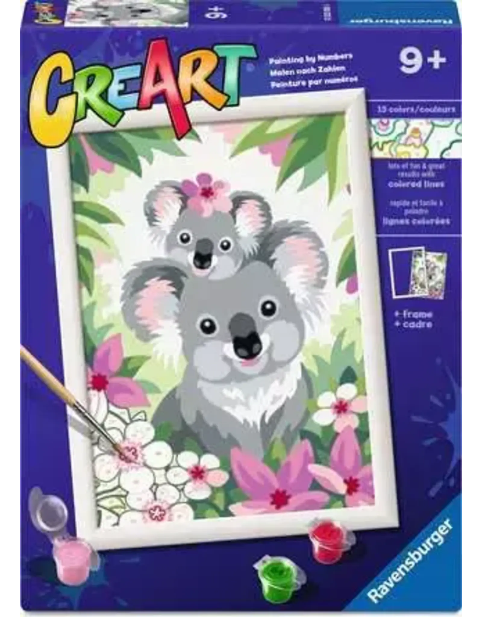 Ravensburger CreArt Paint by Number - Koala Cuties