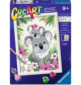 Ravensburger CreArt Paint by Number - Koala Cuties
