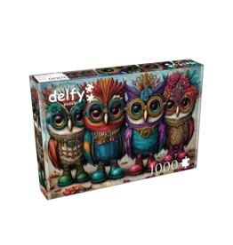 Delfy Booted Owl Quartet 1000pc