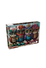 Delfy Booted Owl Quartet 1000pc