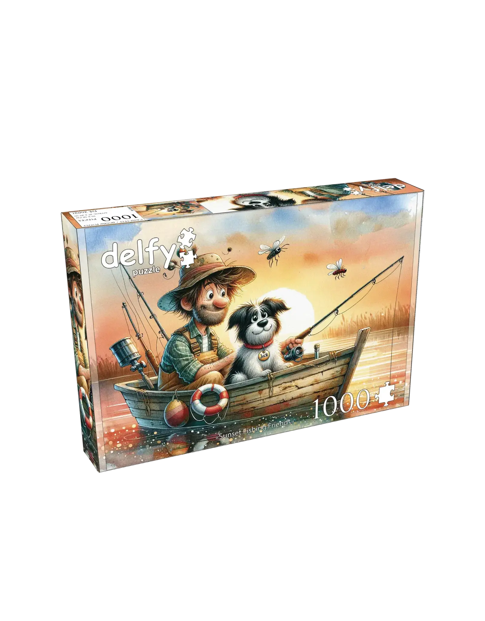 Delfy Sunset Fishing Friends 1000pc