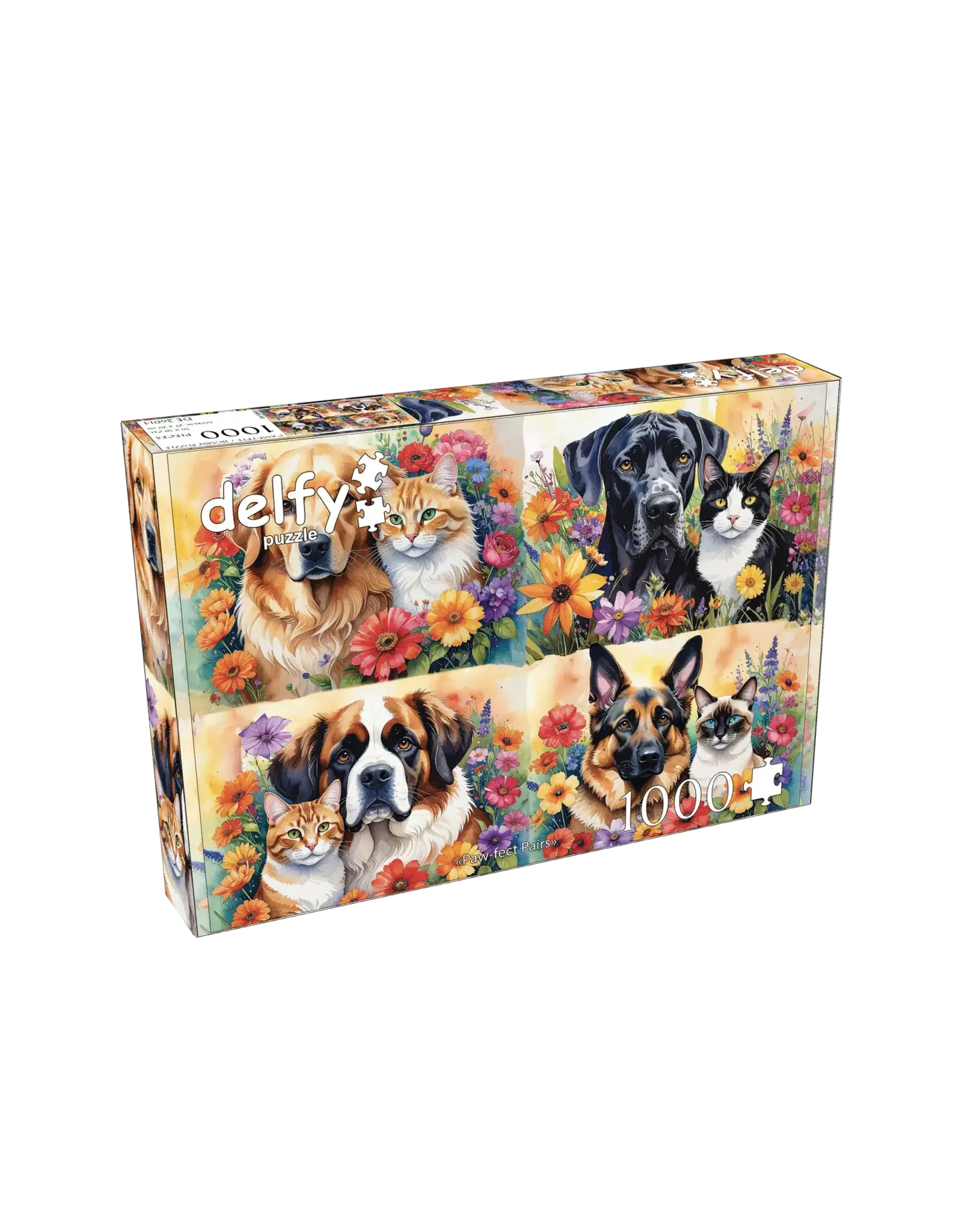 Delfy Paw-fect Pairs 1000pc