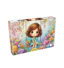 Delfy Swing Among Blossoms 1000pc
