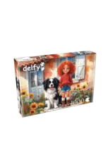 Delfy Red Curls and Paws 1000pc