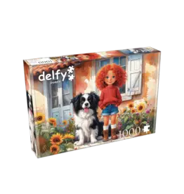 Delfy Red Curls and Paws 1000pc