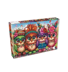 Delfy Four Funky Chicks 1000pc