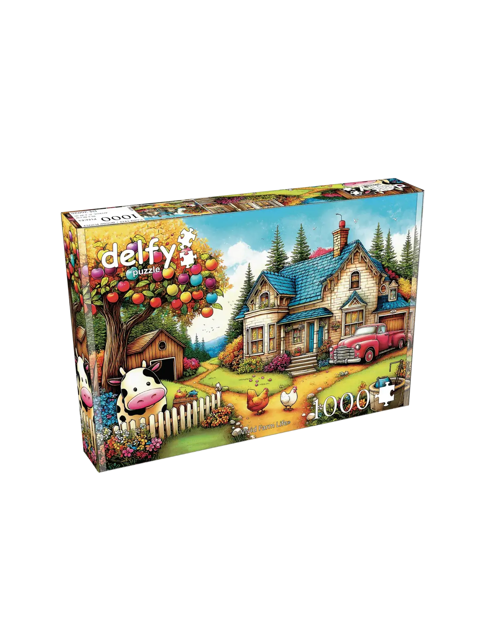 Delfy Vivid Farm Life 1000pc