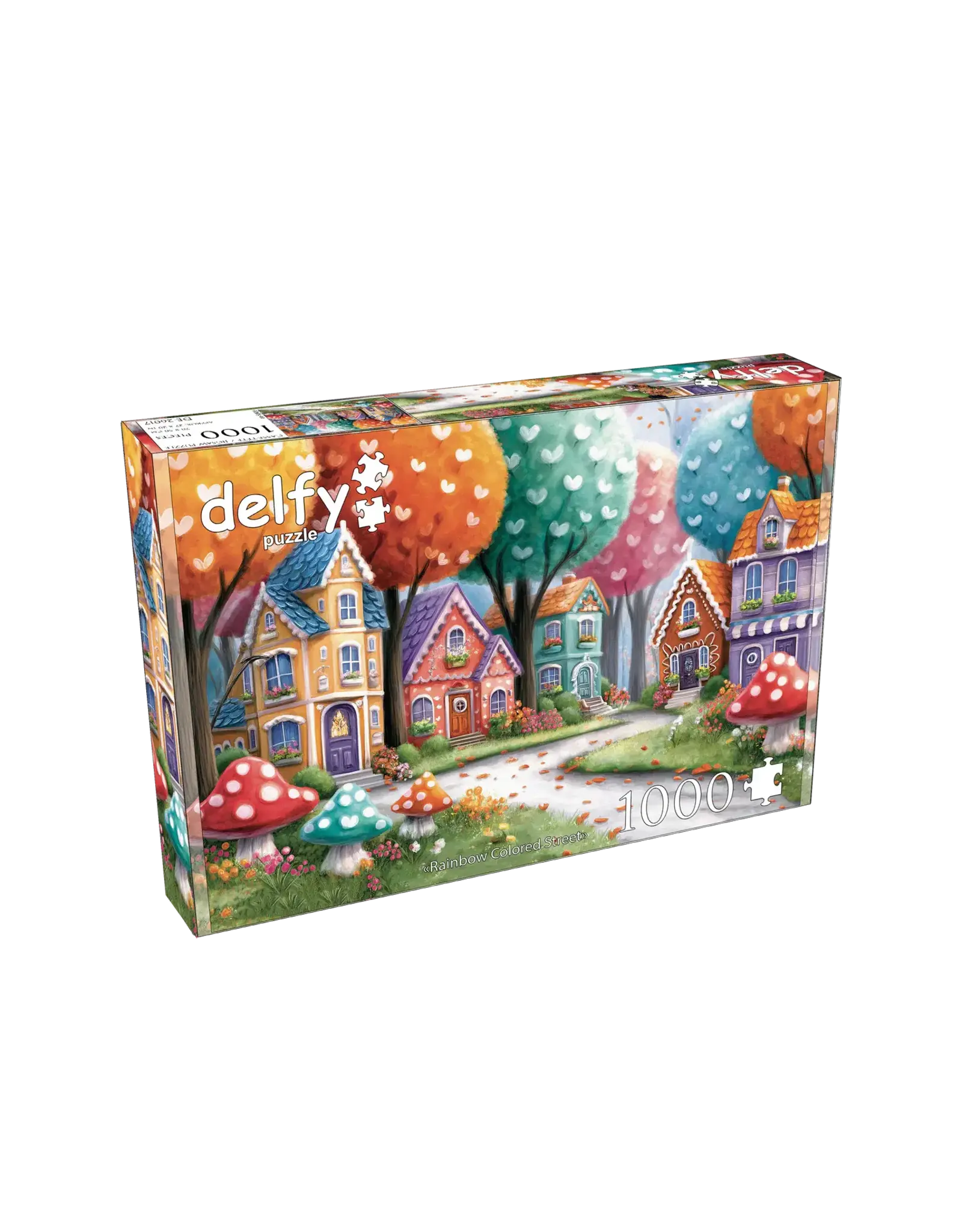 Delfy Rainbow Colored Street 1000pc