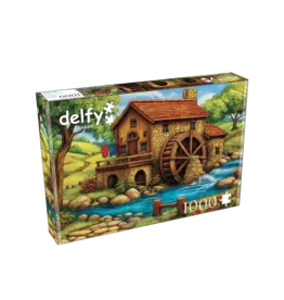Delfy Golden Watermill Afternoon 1000pc