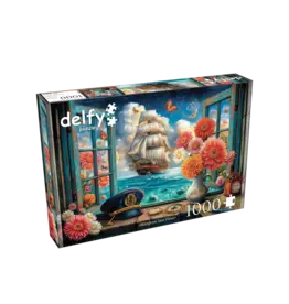 Delfy Window Sea View 1000pc