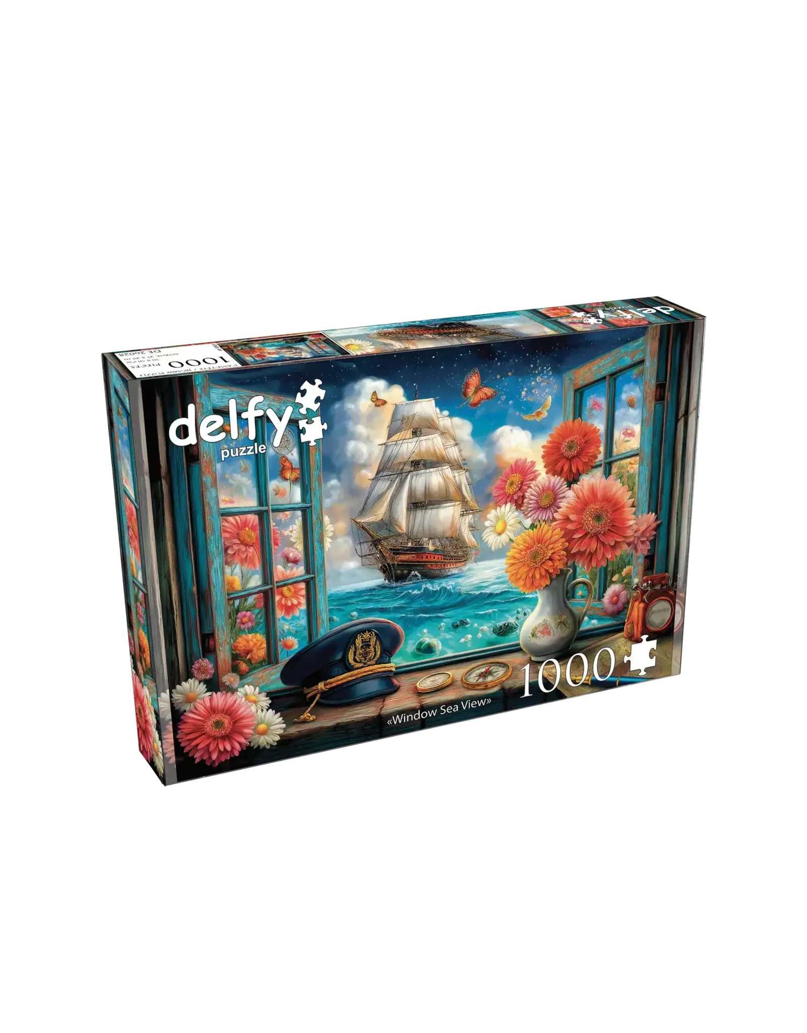 Delfy Window Sea View 1000pc